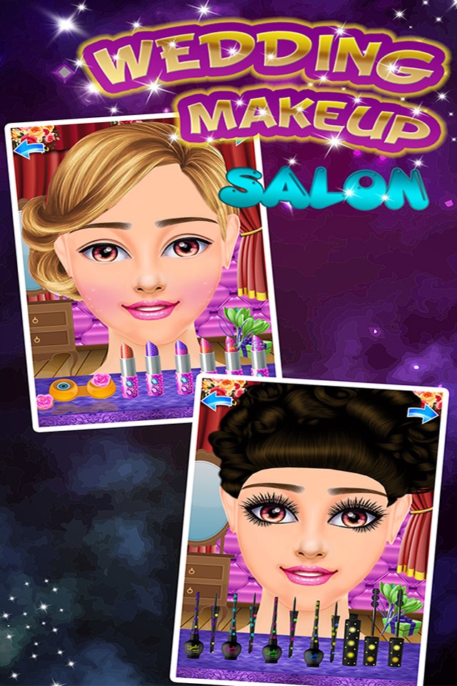 Jenna's Wedding Makeup Salon Girls Games screenshot 2
