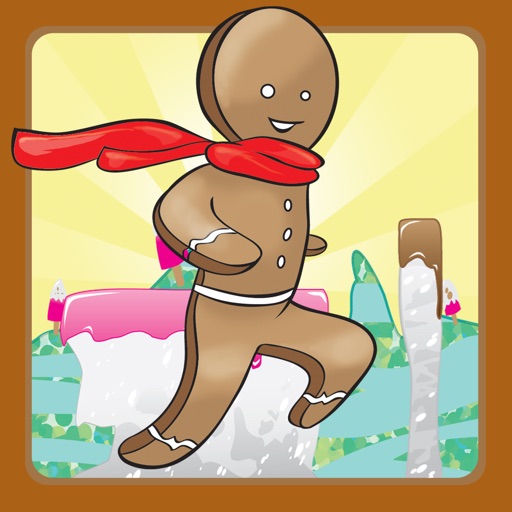 Gingerbread Man Run Icon