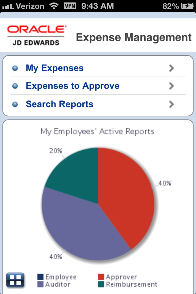JD Edwards EnterpriseOne Mobile Applications screenshot 2