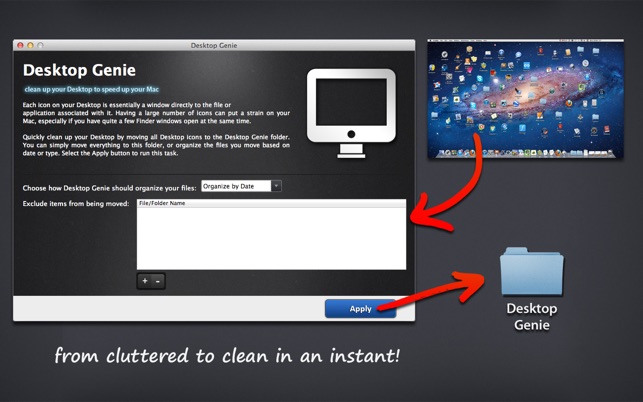 Desktop Genie - Organize and Clean Your 