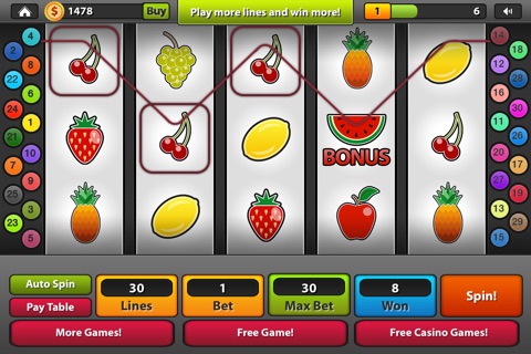 Fruit Casino - Slot Machine with Bonus Games screenshot 3