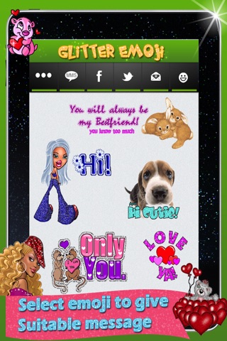 Emoji Glitter - Animated 3D Glitter Emoji screenshot 3