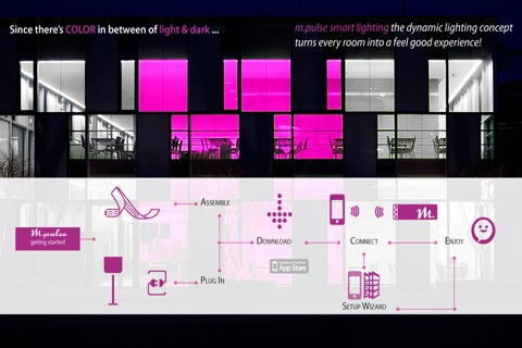 m.pulse smart lighting - the dynamic lighting control system screenshot 2