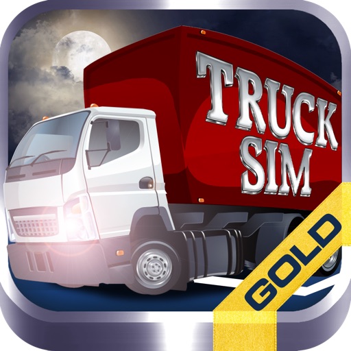 Truck Sim: 3D Night Parking - Gold Edition icon