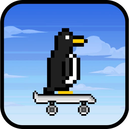 OMG! Super Penguin Can Skate! -Penguin Skater Racing Club iOS App