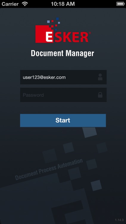 Esker Document Manager