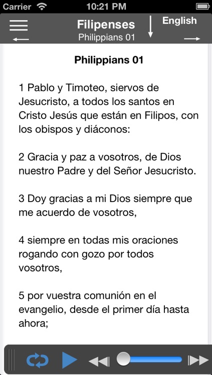 Santa Biblia Audio screenshot-4