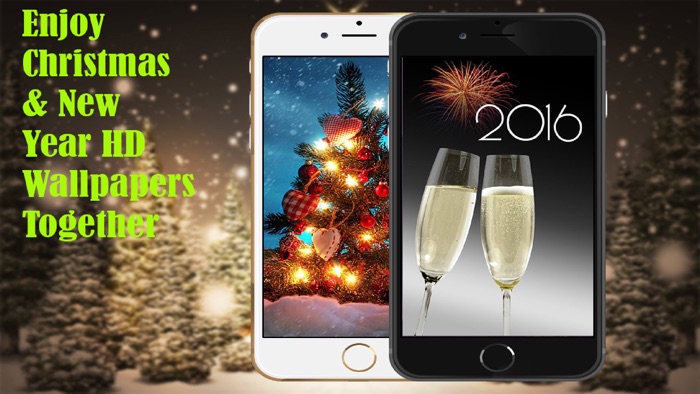 Animated Winter Wallpapers Best Christmas Background Diy New Year Screen