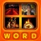 Look at 4 pictures and guess what word they represent