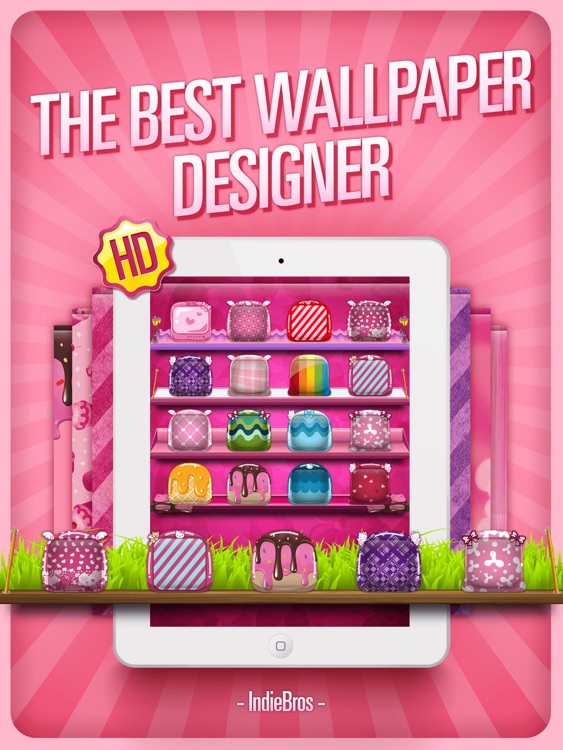 Pink Home Screen Designer HD Pro - Valentines Edition