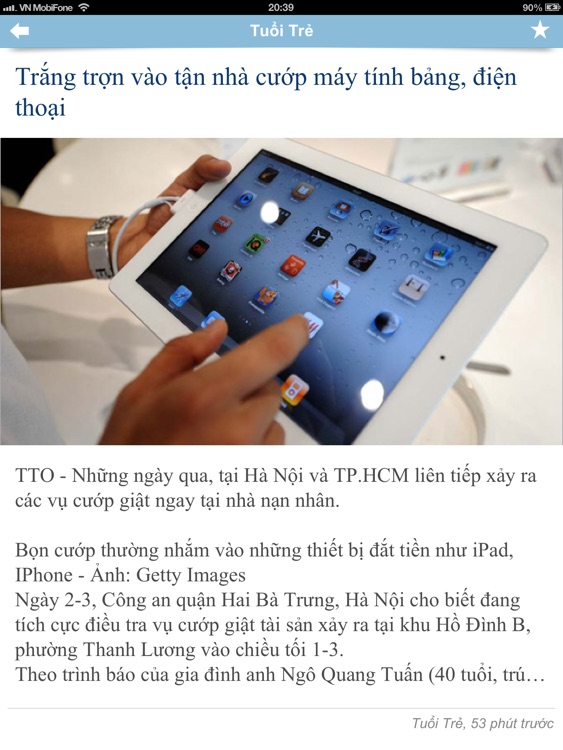 BáoNet - Tin tức thời iPad screenshot-4