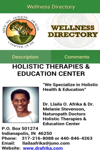 The African Holistic Health Chapter NY App screenshot 4