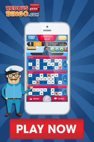 Red Bus Bingo - Real Money screenshot 2