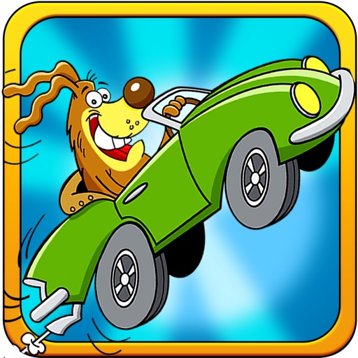 Animal mini fun car racing Games : Cut Off Free Lane To Win The Race Icon