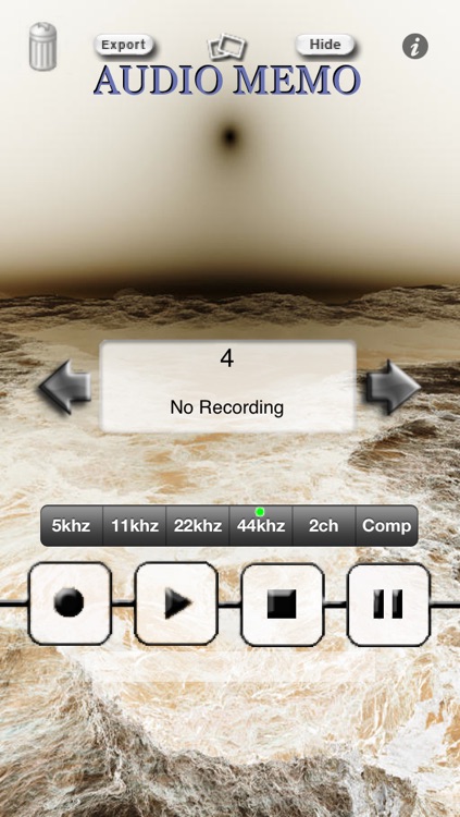 AudioMemo personal recorder
