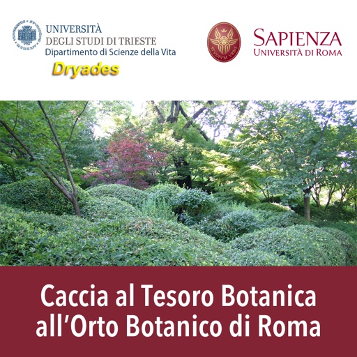 The Botanical Hunt in the Botanical Garden of Rome iOS App