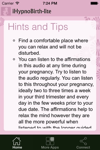 iHypnoBirth-lite screenshot 3