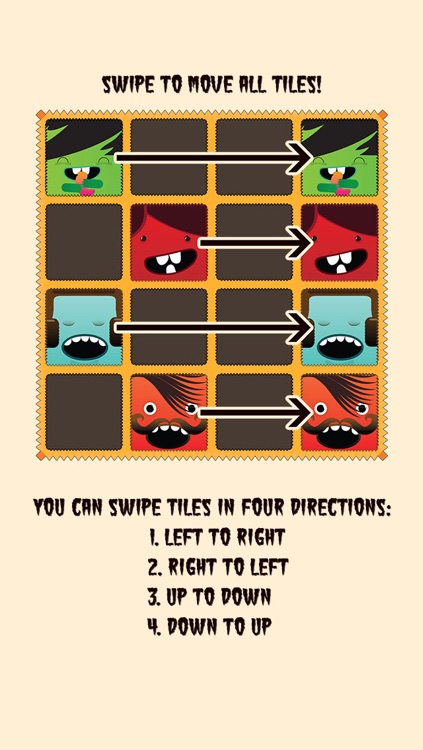 2048 Cute Monster Fun