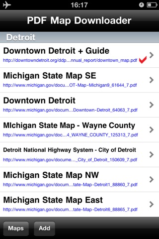 Detroit Maps - Download Smart Bus Maps and Tourist Guides. screenshot 2