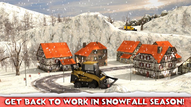 Snow Plow Rescue Truck Driving 3D Simulator(圖1)-速報App