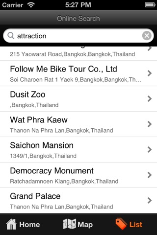 Bangkok Travel Map (Thailand) screenshot 3