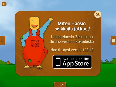 Hans Tuulimyllypoika ja sademetsän kutsu FREE VERSION screenshot 4