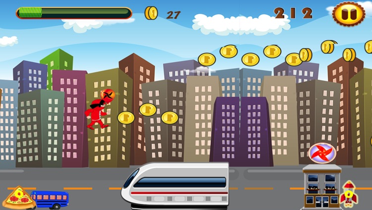 Ninja Kid Mega Jump Story screenshot-4