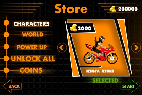 A1 Ninja Rider - Play cool new speed motorbike street road racing arcades game screenshot 4