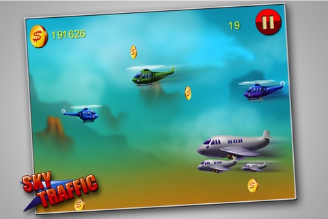 Sky Traffic - Daredevil Helicopter Flight in Busy Sky (Free Game) screenshot 3