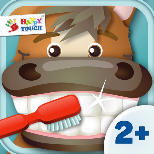 Brush your teeth with funny animals for kids and toddlers (by Happy Touch Apps) iOS App