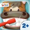 Brush your teeth with funny animals for kids and toddlers (by Happy Touch Apps)