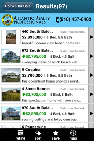 Bald Head Island Real Estate Sales screenshot 2