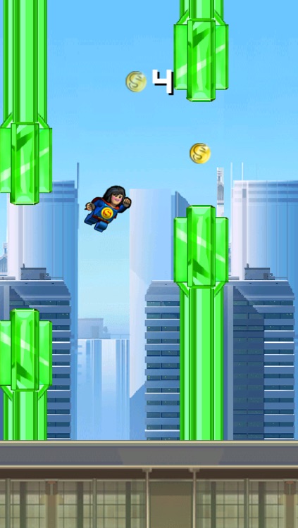 Super Flappy Justice League- Play Free Comic Hero Edition screenshot-3
