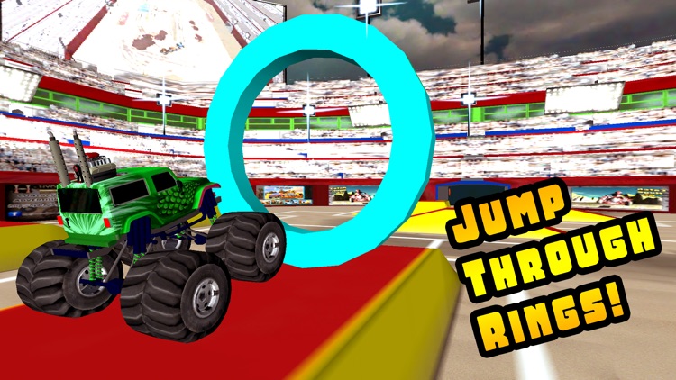 3D Monster Truck Smash Parking - Nitro Car Crush Arena Simulator Game PRO