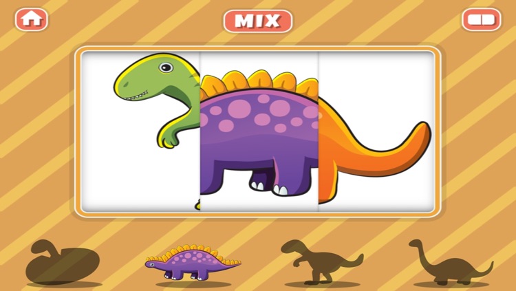 Animal Mix & Match and Shape Matching for Kids and Toddlers - Educational Learning Puzzle