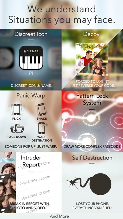 Secret Piano Icon - Piano Lock Photo+Video Manager and Disk Vault screenshot-3