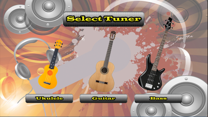 Ukulele Melodie Gitarre Bass 3 in 1Screenshot von 1