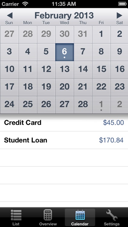Monthly Bill Reminder - Bills Manager screenshot-3