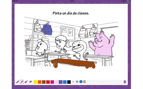 Perro Chocolo: Colorea y Aprende: La escuelita screenshot 4