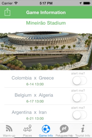 Brazil World Soccer Travel Guide screenshot 4