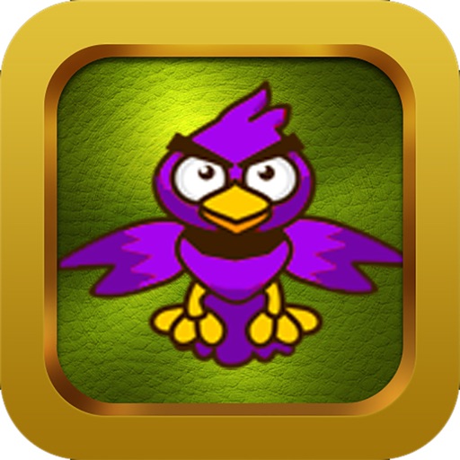 The Purple Bird Escape Icon