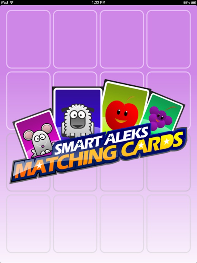 SmartAleks U : Early Bird Learning Matching Flash Cards HD(圖1)-速報App