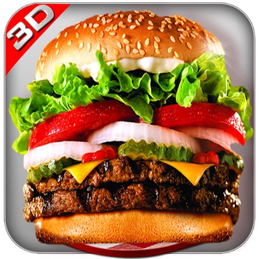 Burger Relish Free : 3D House of Taste icon