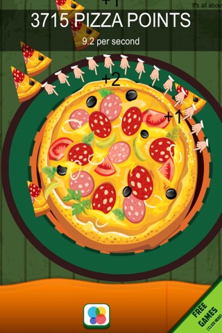 A Happy Pizza Clickers Shop FREE - My Cooking Clicking Collector Game! screenshot 2