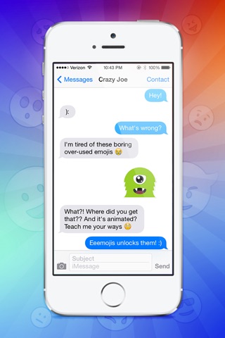 Eeemojis for iMessages screenshot 2