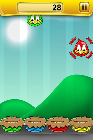 Falling Birds - A Fun Bird Game screenshot 4