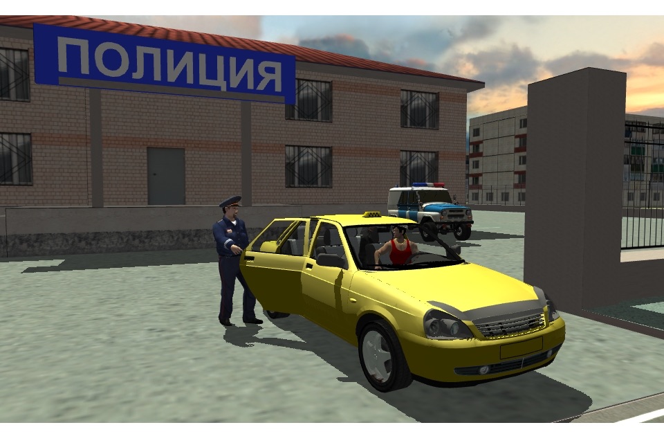 Russian Taxi Simulator 3D screenshot 4