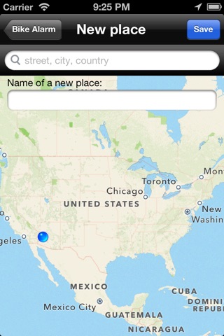 Bike Alarm GPS screenshot 3