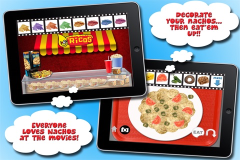 Movie Food Maker FREE Cooking Games - Make Popcorn, Hot Dogs, Nachos, Milkshakes screenshot 3