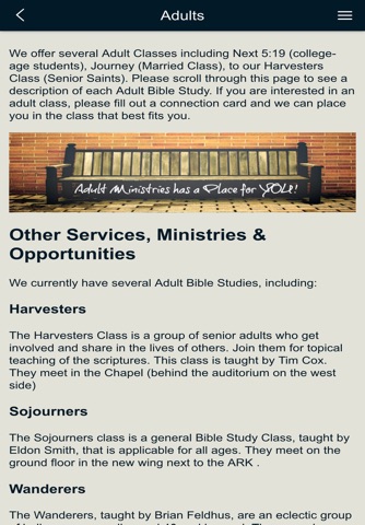 Westside Baptist screenshot 2